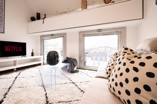 Loft Duplex Terrasse View on Paris - image 7