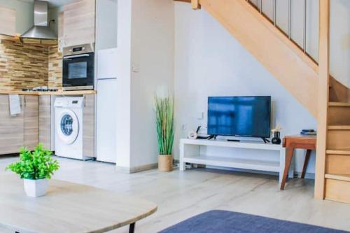 Maison familiale avec extérieur