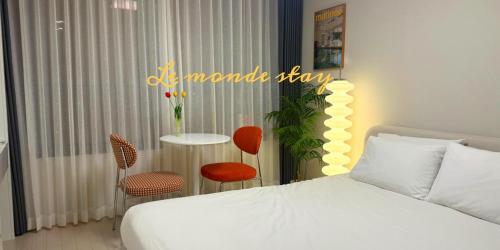 Songdo Sensory Stay # Couple Trip # View Restaurant # Free Parking # Hotel Bedding # Netflix – khách sạn tại Songdo