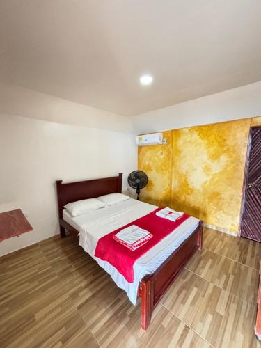 1 double bed