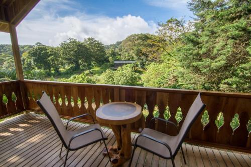 Balcony/terrace, Cabanas Hoja Verde in Monteverde