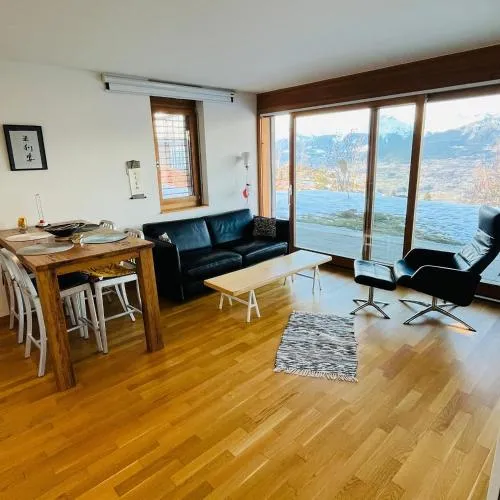 Joli appartement 2 pièces et demi tout confort, Balcon du Ciel NAX Mont-Noble in Nax, Schweiz