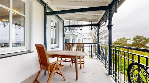 Balcony/terrace, Villa Strandblick 09 in Ostseebad Binz