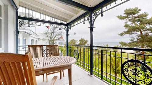 Balcony/terrace, Villa Strandblick 09 in Ostseebad Binz