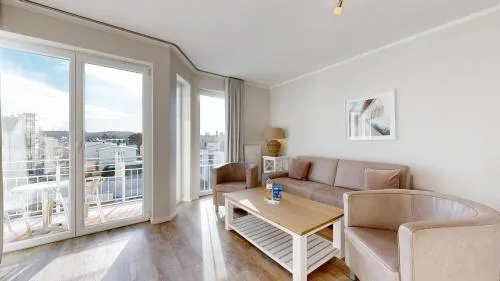 strandnahe FeWo mit Balkon, Residenz Bel Vital 34, Binz in Binz, Deutschland