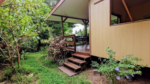 Kert, Tropical paradise near Taahiamanu beach in Piha'ena