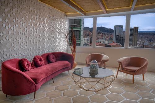 Illampu Art Boutique Hotel in La Pasas