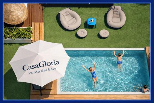 Piscina-Jacuzzi Parrilla Playa Casa 3 Dormitorios