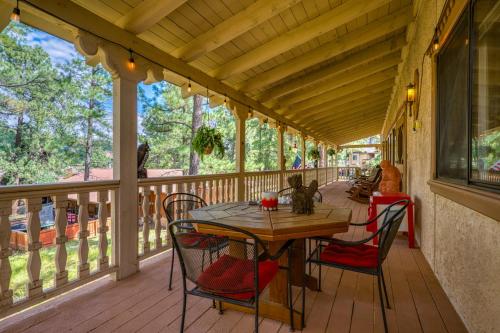 Wooded Mountain Retreat with Decks and Fireplace - image 4