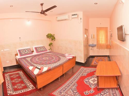 1 double bed
