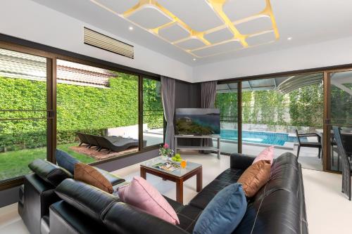 Karon Beach Pool Villa - Sha Extra Plus - 공용 라운지/TV 시청 구역