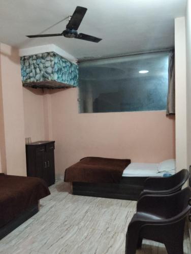 1 double bed