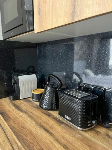 Kitchen, Luxusni Apartman NMNM Aurum in Nove Mesto Na Morave