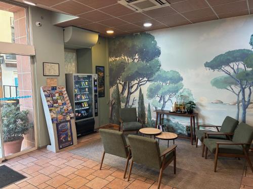 Lobby, L Esterel hotel in Cannes