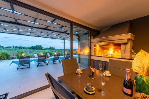 Balkon/terasa, Villa Descansa ZadarVillas in Dračevac Ninski