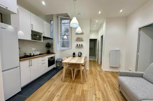 Küche, Havre de paix cosy proche gare - Chez Jessica in Melun