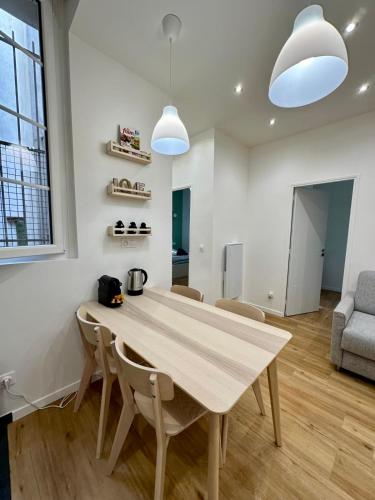 Küche, Havre de paix cosy proche gare - Chez Jessica in Melun