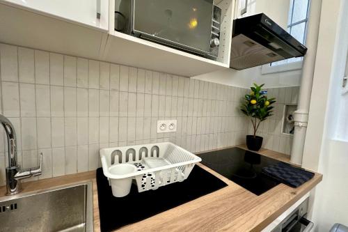 Küche, Havre de paix cosy proche gare - Chez Jessica in Melun