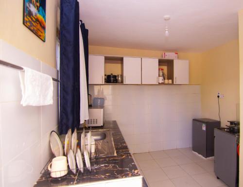 厨房, Zariah Homes 1BR Ksm in 基苏木