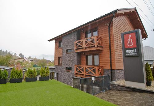 Entree, Mucha Apartments in Terchova