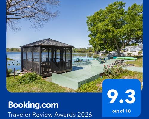 Lakefront Retreat - Boat - Fish - Close to all Orlando Parks - Disney - Universal - SeaWorld in 奧蘭多東部