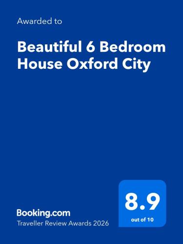 Beautiful 6 Bedroom House Oxford City in Wendlebury