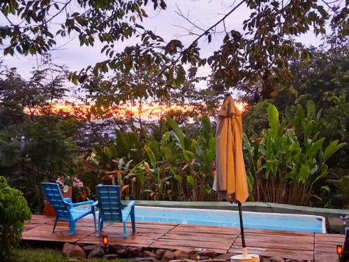 Peldbaseins, El Cielo Biohospedaje - Refugio Sostenible en la Naturaleza in El Colegio