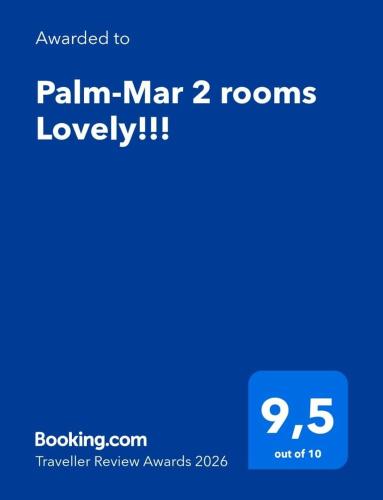Palm-Mar 2 rooms Lovely!!! 2
