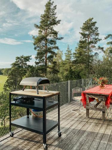 Viesnīcas āriene, Hand-Built Cabin By The Sörmland Hiking Trail (Hand-Built Cabin By The Sormland Hiking Trail) in Navekvarn