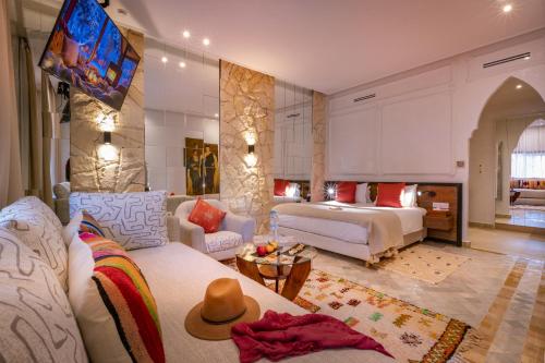 Palais Mirage d'Atlas, Hôtel & Spa Room Type - Junior Suite with Pool View Palais Mirage d'Atlas, Hôtel & Spa Room Type - Junior Suite with Pool View