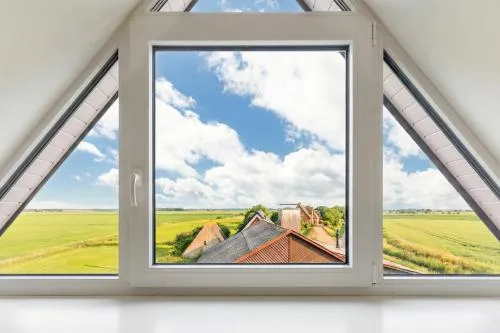 Utblick in Nordstrand, Deutschland