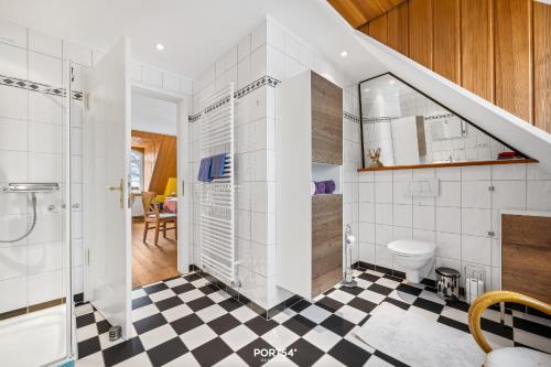 Bathroom, Ferienwohnung Friesenhus Fernsicht in Busumer Deichhausen