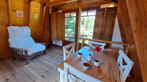 Cabin in a peaceful environment