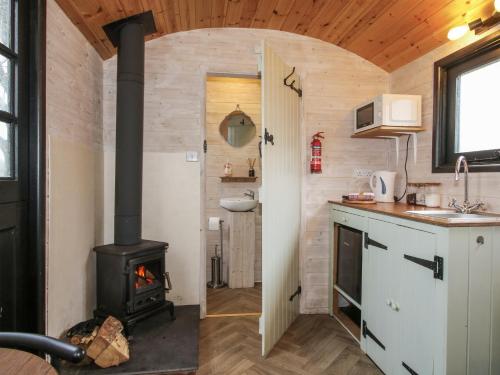 Viesnīcas āriene, Aston - Shepherd Hut in Hopesay
