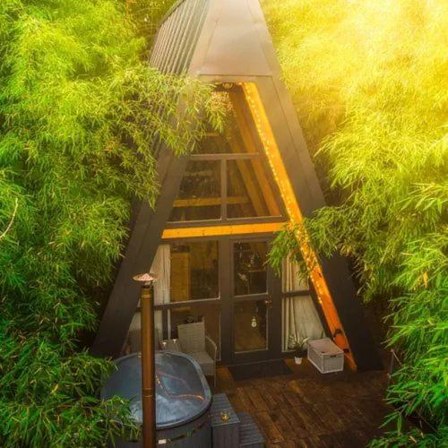 Bambusz-Kabin