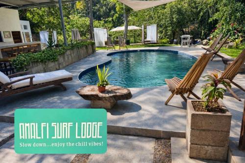 Amalfi Surf Lodge – khách sạn tại El Zonte
