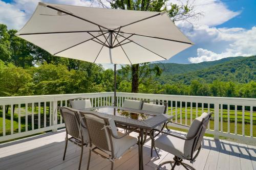 Asheville-Area Cabin with Deck and Mount Pisgah Views! in Candler, USA