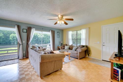 Docks and Balcony Peaceful River Abode in Dunnellon in Dunnellon