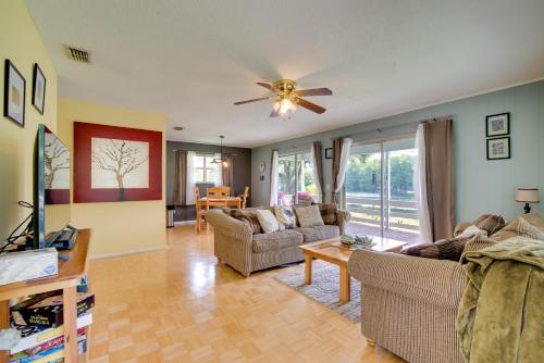 Docks and Balcony Peaceful River Abode in Dunnellon in Dunnellon