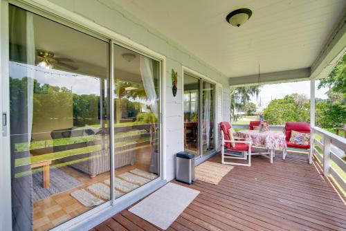 Docks and Balcony Peaceful River Abode in Dunnellon in Dunnellon