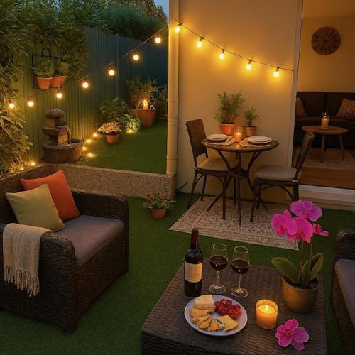 Logement entier chambre+salon + jardin & terrasse in Лес-Улис