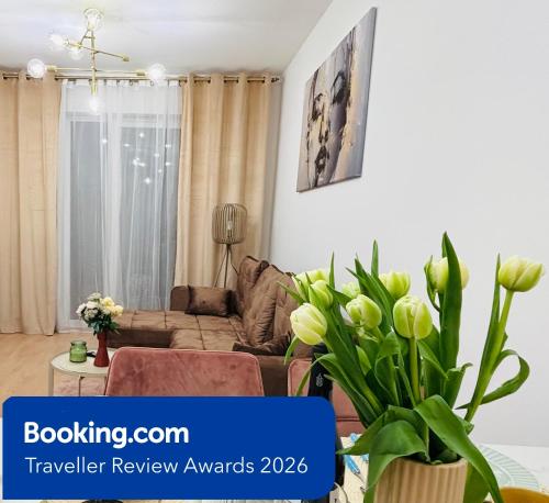 Lotus Apartments Glam two rooms parking balcony separate kitchen in Ostroleka