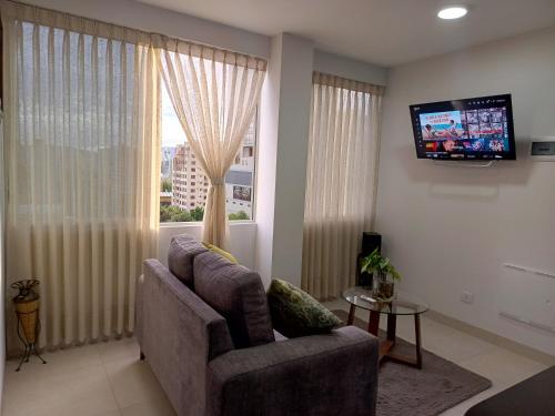 Departamento Amoblado y equipado- excelente ubicacion