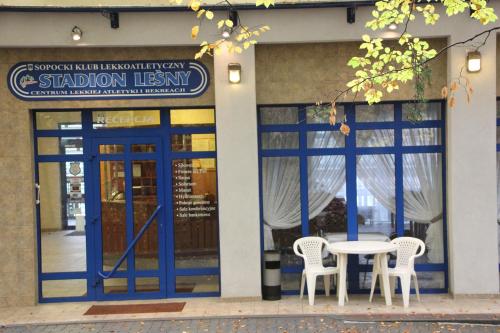 Entrada, Hotel Lesny in Sopot Centrum