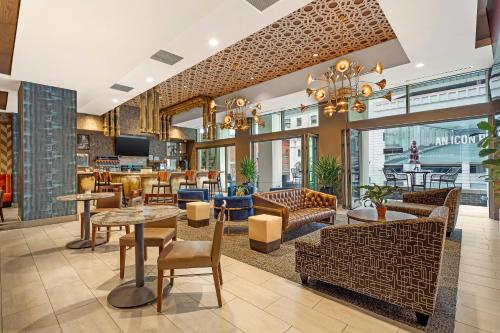 レストラン, Cambria Hotel Philadelphia Downtown - Center City in フィラデルフィア市内中心部