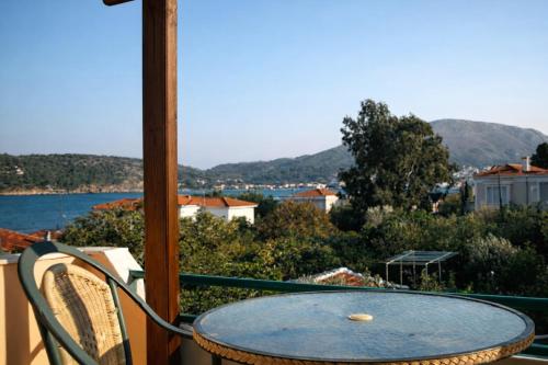 Balkons/terase, Agali Beach Apartments Seaside Stay in Chios in Marmaro (Kardamila)