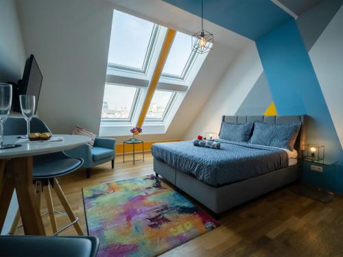 Studio with Kitchen near Naschmarkt - Karlskirche & Metro U4, Vídeň (fotografie 6)