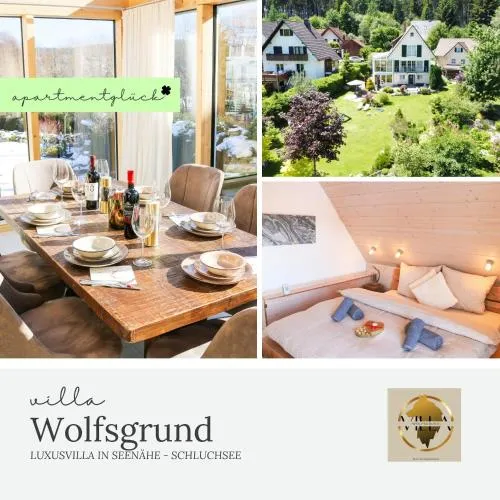 Villa Wolfsgrund und Apt Wolfshöhle in Schluchsee, Deutschland