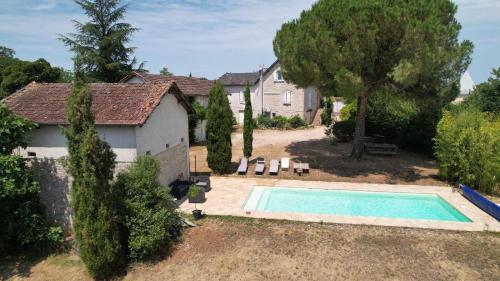 Peldbaseins, Superbe maison avec piscine et jardin pour 8 in La Dornac