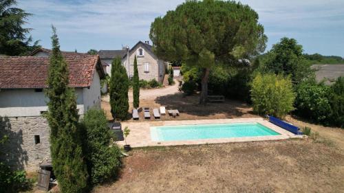 Peldbaseins, Superbe maison avec piscine et jardin pour 8 in La Dornac